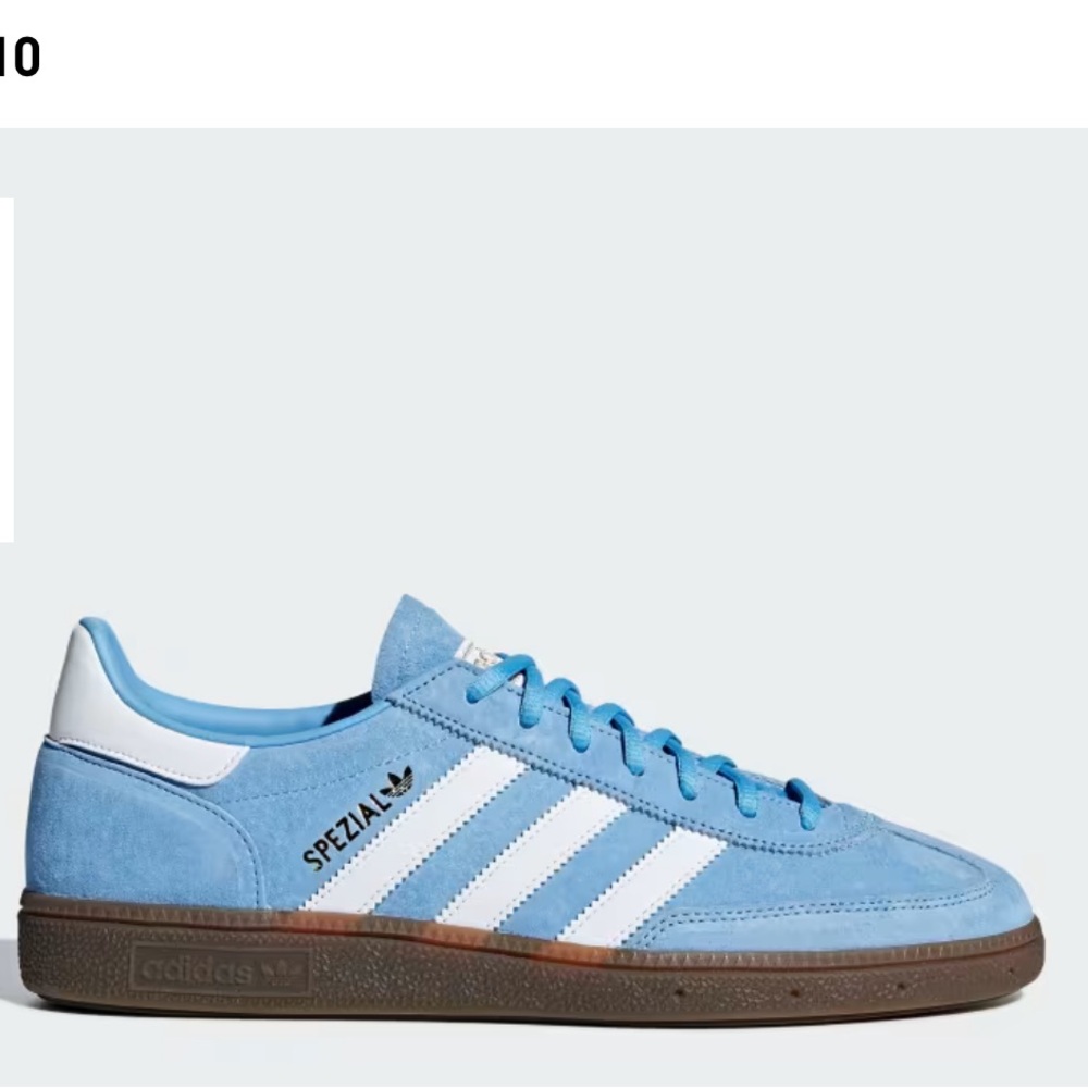 Blue Adidas Specials like new size 7.5